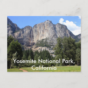 Yosemite nationalpark, Kalifornien Vykort