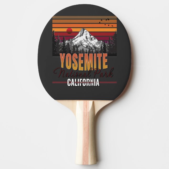 Yosemite Nationalpark - kläder Pingisracket (Framsidan)