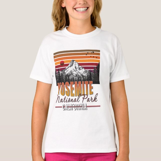 Yosemite Nationalpark - kläder T Shirt (Framsida)