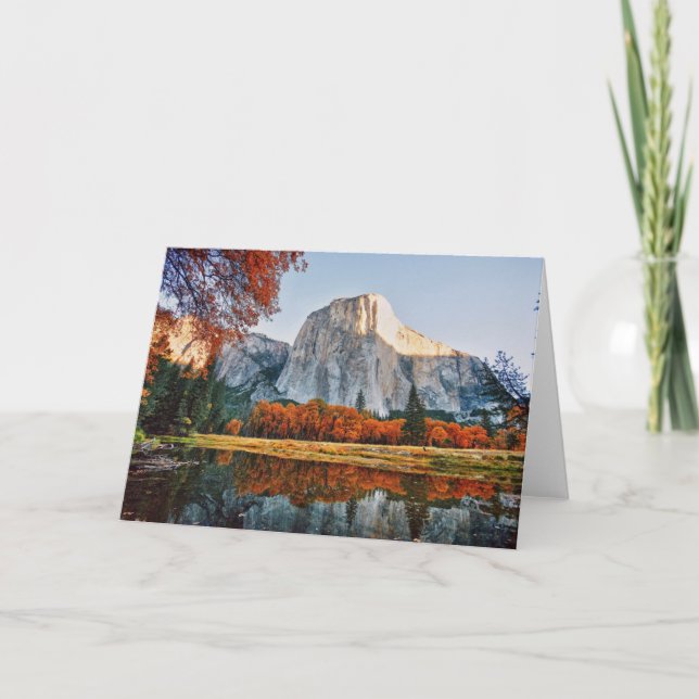 Yosemite nationalpark kort (Framsida)