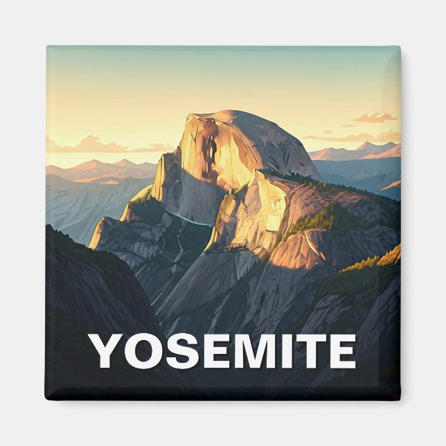 Yosemite nationalpark magnet (Framsidan)