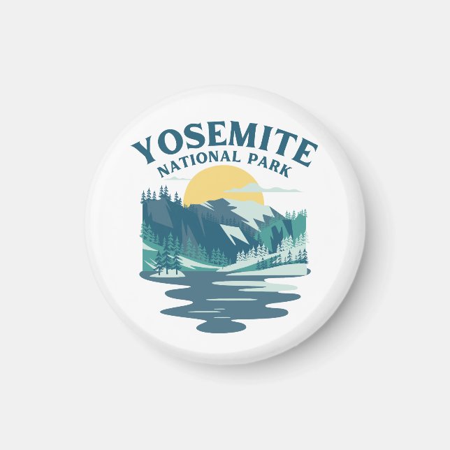 Yosemite nationalpark  magnet (Framsidan)
