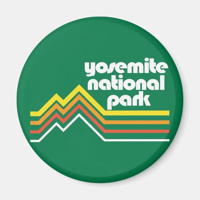 Yosemite nationalpark magnet (Framsidan)