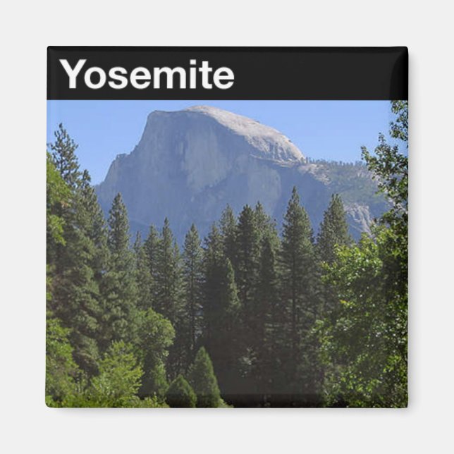 Yosemite nationalpark magnet (Framsidan)
