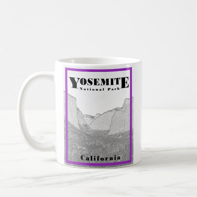 Yosemite nationalpark Mugg (Vänster)
