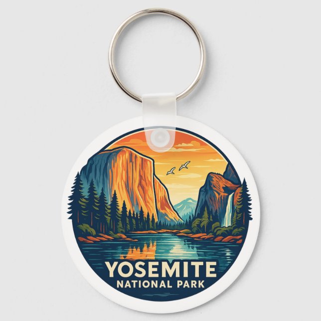 Yosemite Nationalpark  Nyckelring (Framsida)