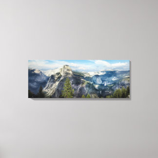 Yosemite nationalpark Panoramic Fine Art Canvas