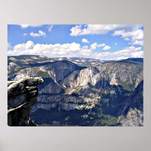 Yosemite nationalpark poster (Framsidan)
