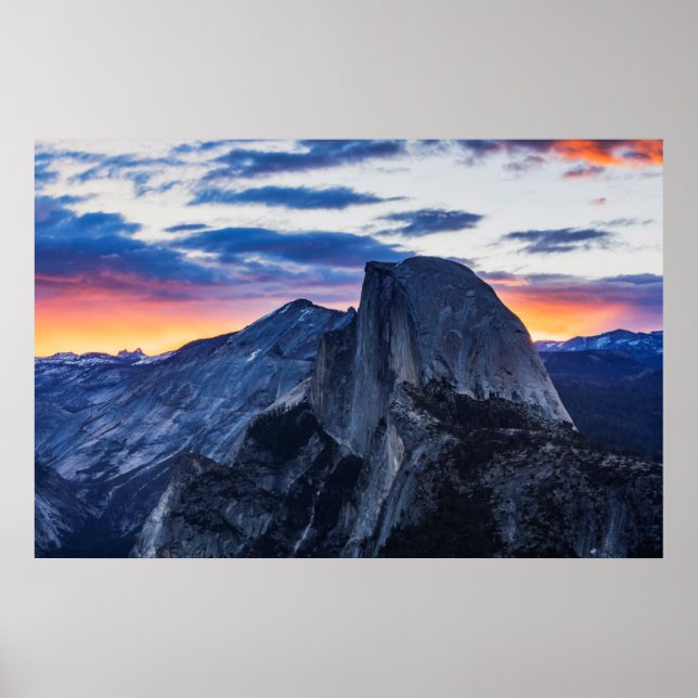 Yosemite nationalpark poster (Framsidan)