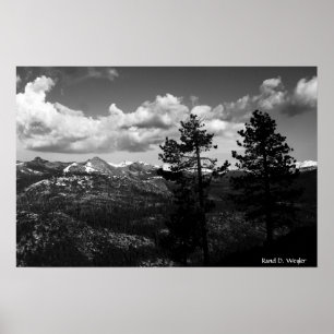 Yosemite nationalpark poster