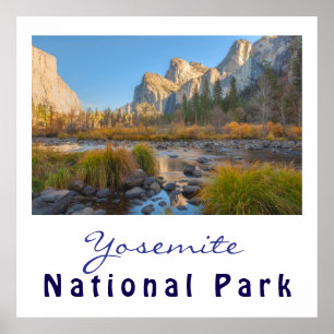 Yosemite nationalpark poster