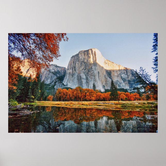 Yosemite nationalpark poster (Framsidan)