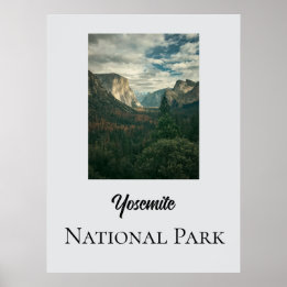 Yosemite nationalpark poster