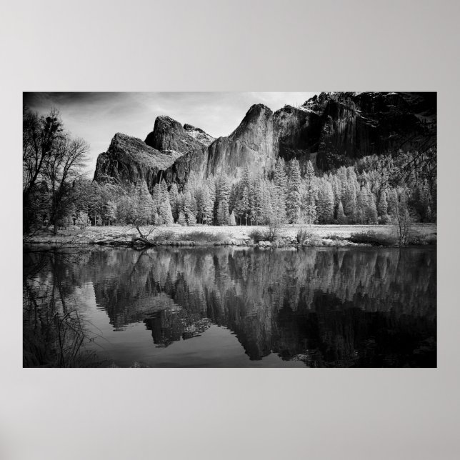 Yosemite nationalpark poster (Framsidan)