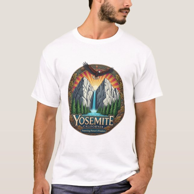 YOSEMITE NATIONALPARK T SHIRT (Framsida)