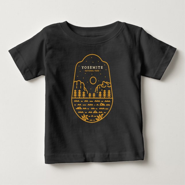 Yosemite nationalpark t shirt (Framsida)