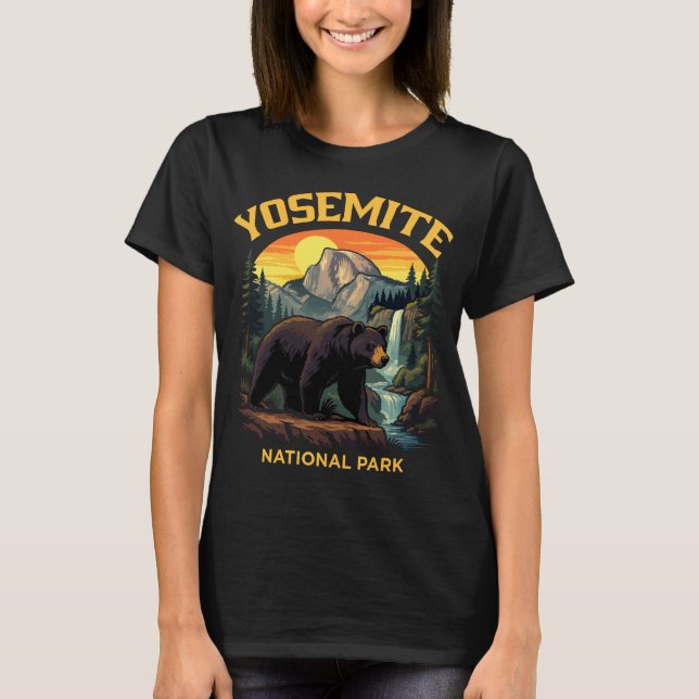 Yosemite nationalpark t shirt (Framsida)