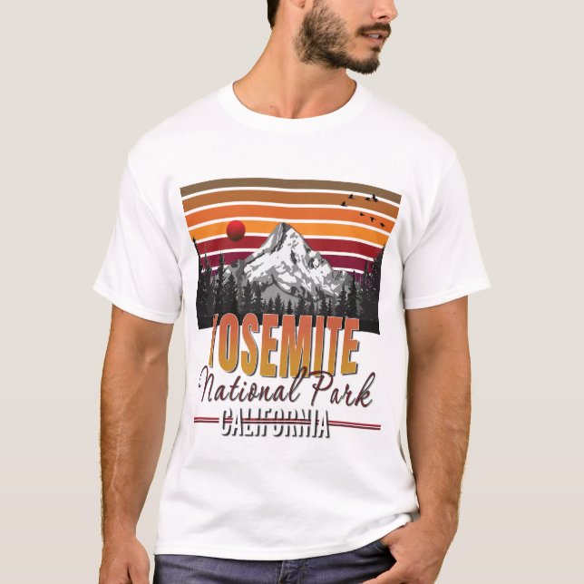 Yosemite nationalpark t shirt (Framsida)