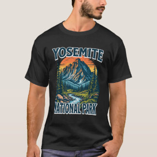 Yosemite nationalpark t shirt