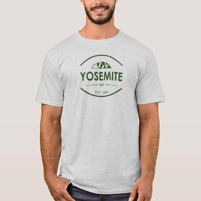 Yosemite nationalpark t shirt (Framsida)