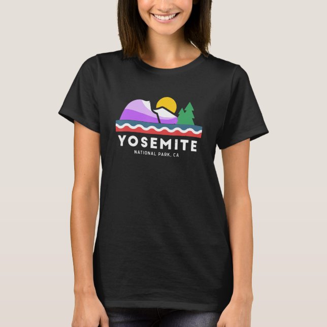 Yosemite nationalpark t shirt (Framsida)