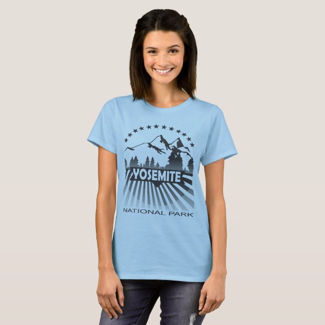 yosemite nationalpark t-shirt (Hel framsida)