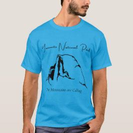 Yosemite nationalpark t shirt