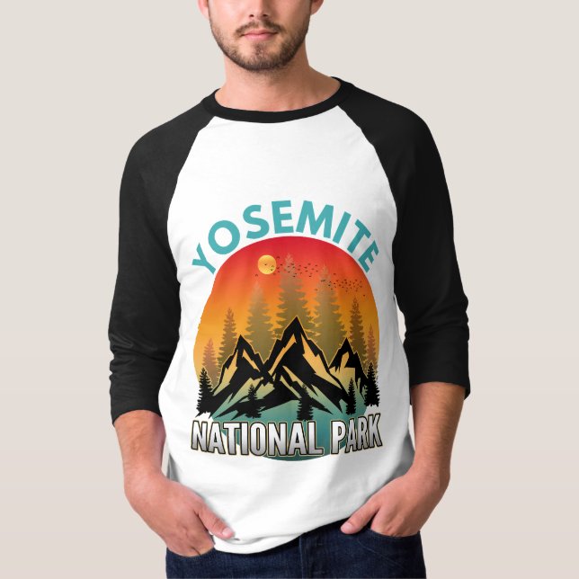 Yosemite nationalpark t shirt (Framsida)