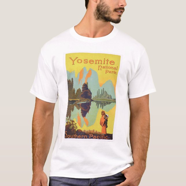 Yosemite nationalpark tee shirt (Framsida)