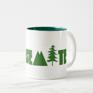 Yosemite nationalpark Två-Tonad mugg