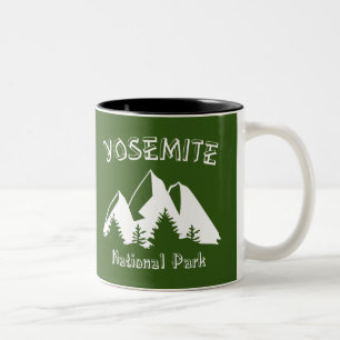 Yosemite nationalpark Två-Tonad mugg