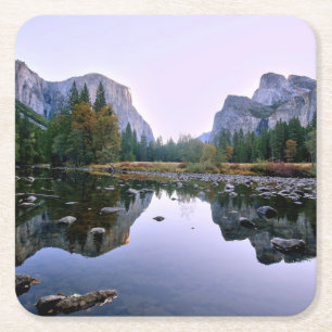 Yosemite nationalpark underlägg papper kvadrat