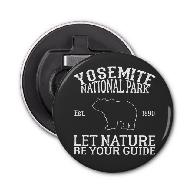 Yosemite nationalpark utomhus flasköppnare (Framsidan)