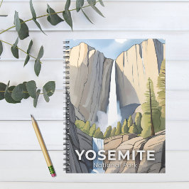 Yosemite nationalpark | Vattenfärgsresor Anteckningsbok