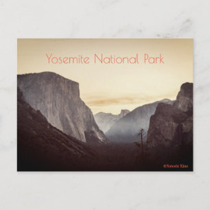 Yosemite nationalpark vykort