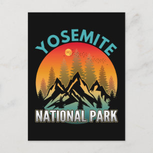 Yosemite nationalpark vykort