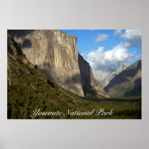 Yosemite nationalparkaffisch poster
