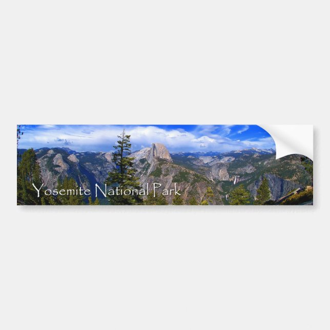 Yosemite nationalparkbildekal bildekal (Framsidan)