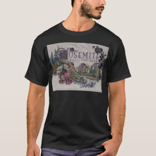 Yosemite nationalparkdjurliv t-shirt