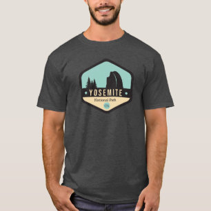 Yosemite nationalparkemblem t shirt