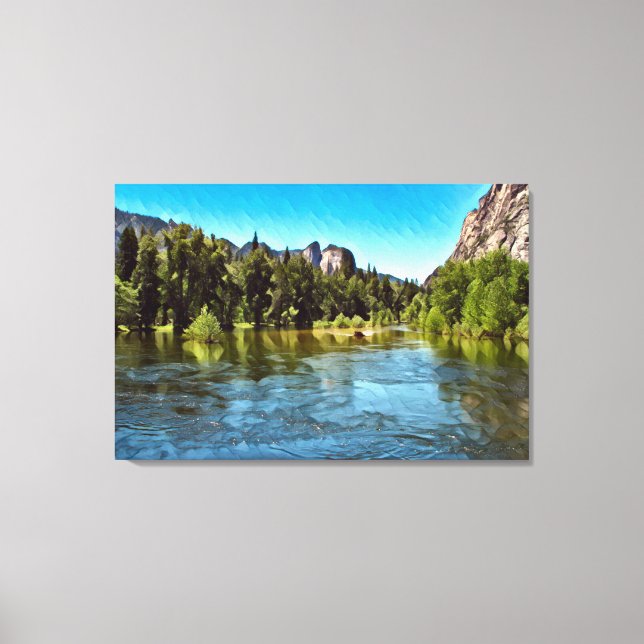 YOSEMITE OASIS Canvas Art (Framsida)