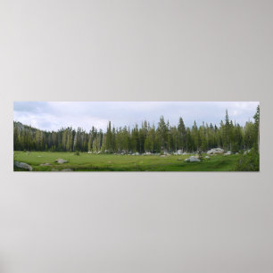 Yosemite panorama poster