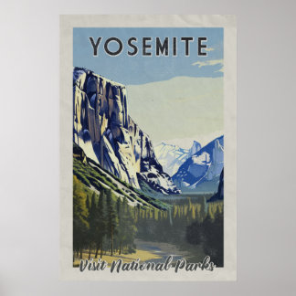 Yosemite Park Poster
