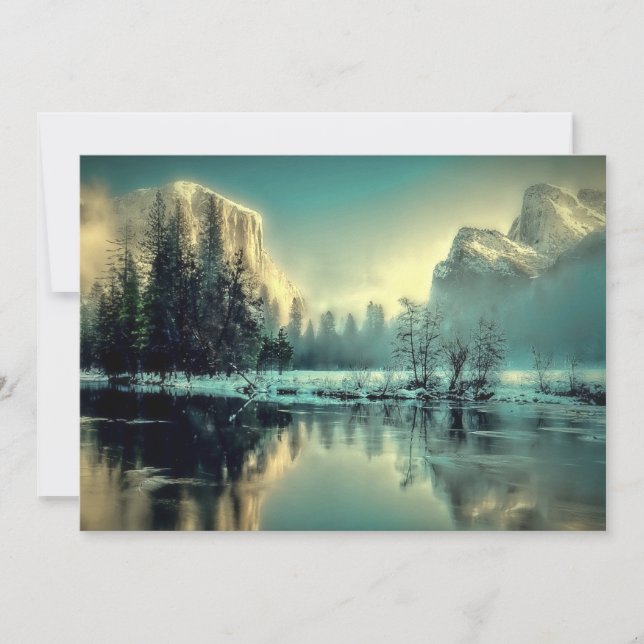 Yosemite Park Sunrise (Framsida)