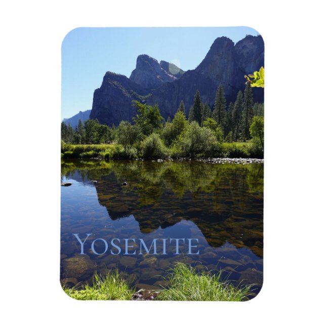 Yosemite Reflections Designer Magnet (Vertikal)