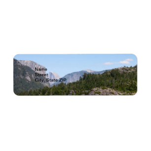 Yosemite Returadress Etikett