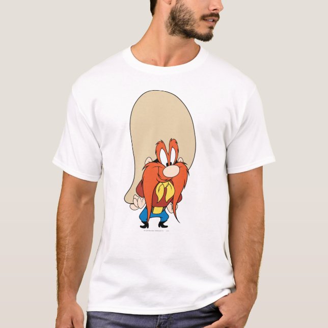 Yosemite Sam Händer på Hips T Shirt (Framsida)