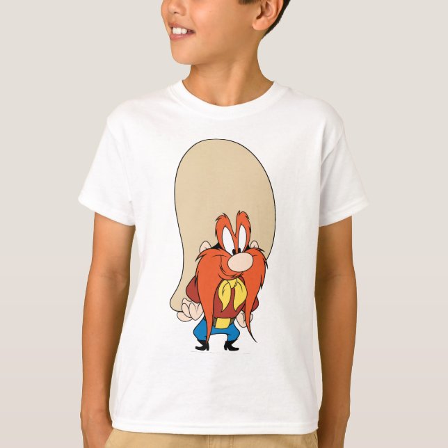 Yosemite Sam Händer på Hips Tee Shirt (Framsida)