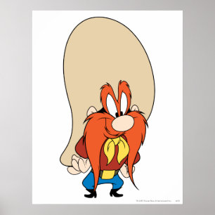 Yosemite Sam med händerna på höfterna Poster