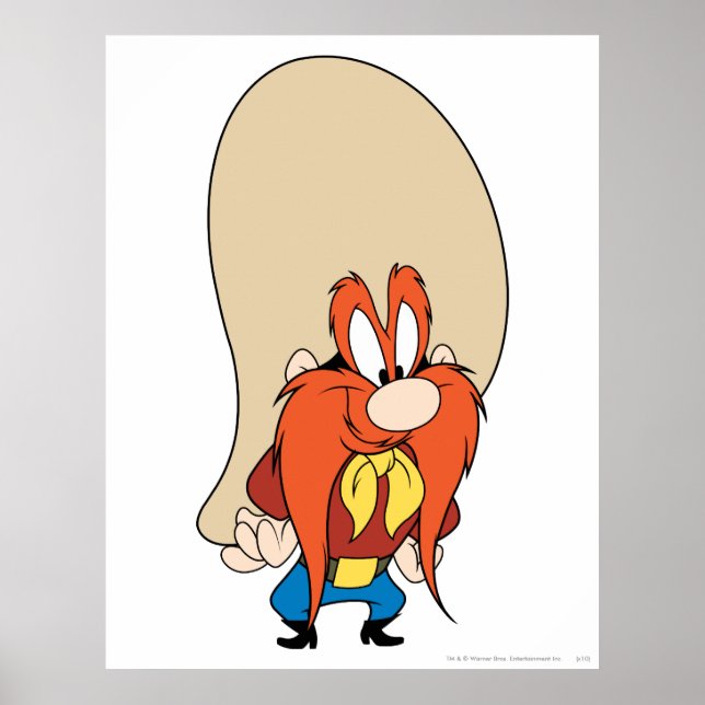 Yosemite Sam med händerna på höfterna Poster (Framsidan)